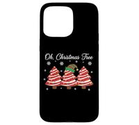 Oh Christmas Tree Cakes Debbie Becky Jen Amantes de los Pasteles Navidad Carcasa para iPhone 15 Pro MAX