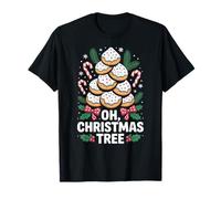 Oh Christmas Tree Christmas Holiday Cookies Bastones de Caramelo Camiseta