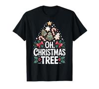 Oh Christmas Tree Christmas Holiday Cookies Bastones de Caramelo Camiseta