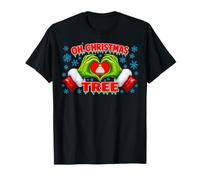 Oh Christmas Tree Debbie Cake Lovers Funny Holiday Pun Camiseta