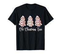 Oh Christmas Tree Merry Xmas Cake Christmas Celebration Camiseta