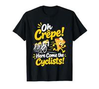 Oh Crepe! Here Come The Cyclists Camiseta