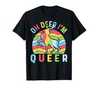 Oh Deer I'm Queer Camiseta gráfica económica