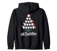Oh Dentistree Funny Dentist Christmas Tree Sudadera con Capucha