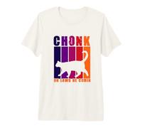 Oh, Dios, ya Viene, Funny Chonk Cat Camiseta Premium
