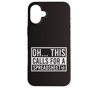 Oh... Esto Requiere una Hoja de cálculo Carcasa para iPhone 16 Plus