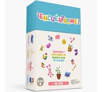 Oh Happy Games - ¡Encuéntrame! En Casa - 56 Cartas Busca y Encuentra - Juego Educativo Montessori Desde 2 Años - Juego Niños Interior Sin Pantallas - Regalo Educativo Lluvia