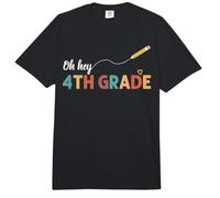 Oh Hey Lindo Equipo de Cuarto Grado Regreso a la Escuela Comfort Colors Adult Heavyweight T-Shirt