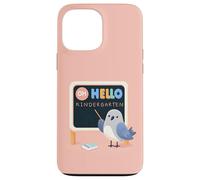 Oh, Hola Kindergarten Minimal Cute Pigeon Teacher Student Carcasa para iPhone 13 Pro MAX