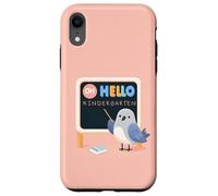 Oh, Hola Kindergarten Minimal Cute Pigeon Teacher Student Carcasa para iPhone XR