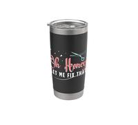 Oh Honey Let Me Fix That Loves Beauty Services Cosmetología Vaso térmico de acero inoxidable de doble pared