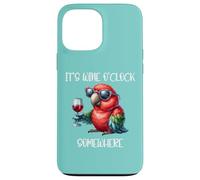 Oh Its Wine O Clock Drinking Parrot It's 5 O'Clock Somewhere Carcasa para iPhone 13 Pro MAX