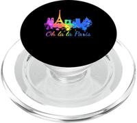Oh La La Paris Acuarela Horizonte Francia París Recuerdo PopSockets PopGrip para MagSafe