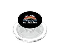 Oh Lawd He Treading Gato Gordo Caminando Lindo Meme |- PopSockets PopGrip para MagSafe