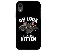 Oh Look The Sky Kitten - Juego de Palabras Kawaii para Halloween Carcasa para iPhone XR