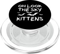 Oh Look The Sky Kittens - Juego de Palabras Kawaii para Halloween PopSockets PopGrip para MagSafe