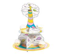 Oh, los lugares a los que ir s! Puesto de cupcakes de 2 niveles - Dr. Seuss Party Sup