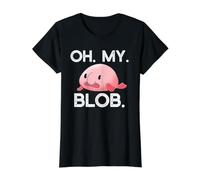 OH. MI. Blob. Divertido Blobfish Blob Fish Hilarante OMG Meme Camiseta gráfica económica, Mujer, Negro, S