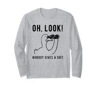 oh mira a Nadie le da una Mierda Pato Gracioso Manga Larga