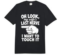 Oh, mira el último nervio de mi Esposa Broma Divertida relación Marido Comfort Colors Adult Heavyweight T-Shirt