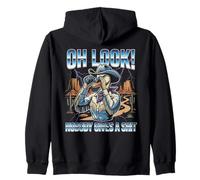 Oh Mira, Nadie Da Una Mierda Divertido Ganso Cowboy Meme Sudadera con Capucha