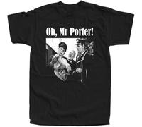 Oh Mr Porter ! T Shirt V2 Will Hay Casual Graphic Tees Black M