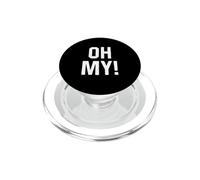 Oh My Funny Halloween Day Idea de Fiesta de Disfraces PopSockets PopGrip para MagSafe