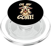 Oh My Goat Screaming Dibujos Animados Funny Divertido Meme Cabra PopSockets PopGrip para MagSafe