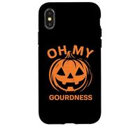 Oh My Guordness (Goodness) Cara de Calabaza Halloween Divertido Carcasa para iPhone X/XS