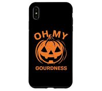 Oh My Guordness (Goodness) Cara de Calabaza Halloween Divertido Carcasa para iPhone XS MAX