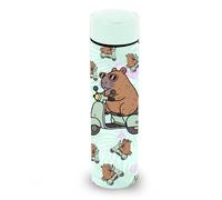 Oh My Pop Capybara-Botella Inteligente Block, Turquesa, 500 ml