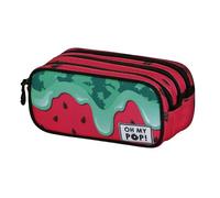 Oh My Pop! Melty Melon-Estuche Portatodo Trick Fan 2.2, Verde, 23 x 11 cm