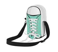 Oh My Pop Mint-Bolso Sneakers, Turquesa, 17 x 22 cm