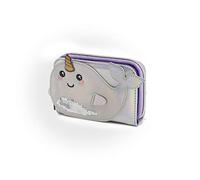 Oh My Pop! Narval-Billetero, Plateado, 15.5 x 10 cm