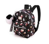 Oh My Pop! Pandicorn-Mochila Fashion Pequeña, Negro, 20 x 27 cm, Capacidad 7.5 L