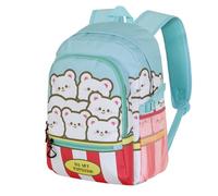 Oh My Pop! Popcorn-Mochila Fight Fan 2.2, Azul, 31 x 44 cm, Capacidad 24 L