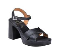 Oh! My Sandals 2195836 Sandalia DE Piel Tacon Alto Mujer Negro 36