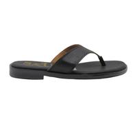 Oh! My Sandals - 5828 Sandalia de Dedo para Mujer en Piel Muy Suave, Planta de Gel, Suela Antideslizante, Fabricada en España - Recomendamos Pedir una Talla más Mujer Color: Negro Talla: 37