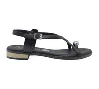 Oh! My Sandals - 5863 Gladys Sandalias Mujer Elegantes de tacón bajo con Planta de Gel Confort y Fabricadas en españa Mujer Color: Negro Talla: 36