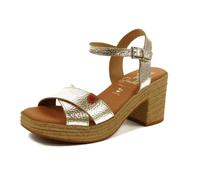 Oh! My Sandals - SANDALIA 5466 para: Mujer color: PLATINO talla: 36
