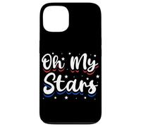 Oh My Stars Cute Patriotic 4th of July Design Carcasa para iPhone 13