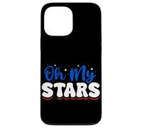 Oh My Stars Cute Patriotic 4th of July Design Carcasa para iPhone 13 Pro Max