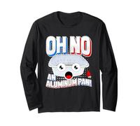 Oh No An Sartén de Aluminio 2025 Manga Larga