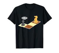 Oh No Divertido Jaque Mate Ajedrez Gran Maestro Knig Ajedrez Amante Camiseta