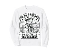 Oh No I Forgot To Socialize The Children Socialmente Torpe Sudadera