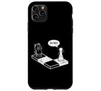 Oh No Knight To Pawn, Divertido Jugador de ajedrez, Amante de los Juegos de Mesa Carcasa para iPhone 11 Pro MAX