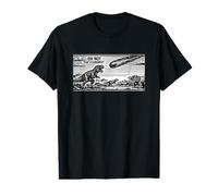 Oh, no, The Economy, Divertido Dinosaurio, Dinosaurio, meteoro, Gen Z, Meme, Y2K Camiseta gráfica económica
