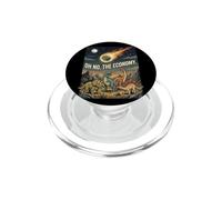 Oh No The Economy La Extinción del Meteorito Dinosaurio PopSockets PopGrip para MagSafe