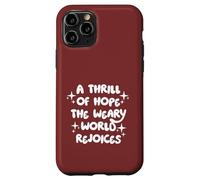 Oh Noche Santa Navidad Nace una Estrella Jesús Belén Rey Carcasa para iPhone 11 Pro