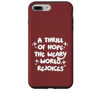 Oh Noche Santa Navidad Nace una Estrella Jesús Belén Rey Carcasa para iPhone 7 Plus/8 Plus